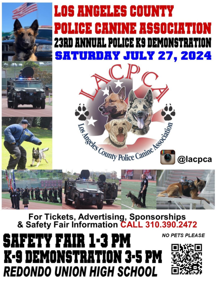 2024 LACPCA K9 Show The Los Angeles County Police Canine Association